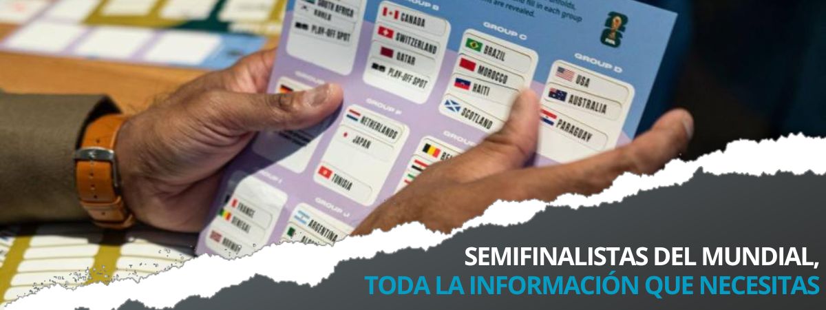 Apuestas a semifinalistas del Mundial
