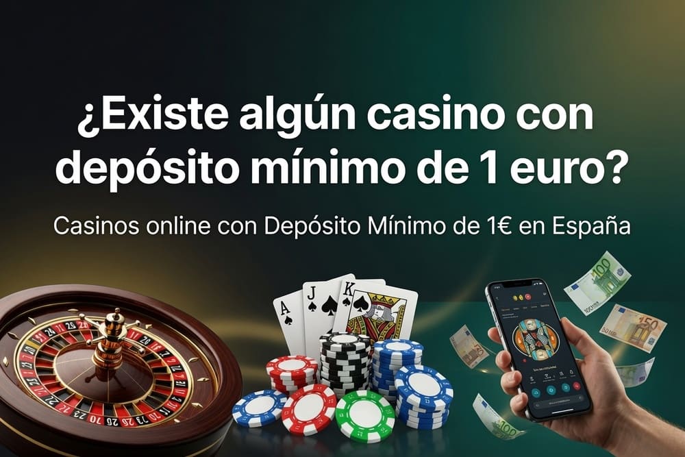 casino depósito mínimo 1 euro