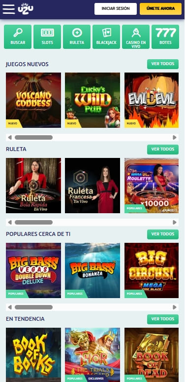 playuzu juegos de casinos