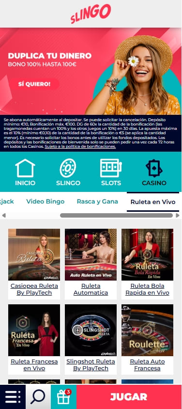 nuevo casino online slingo